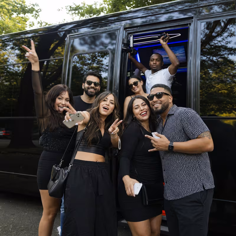 Huntington Beach Concert Transportation fleet vehicle