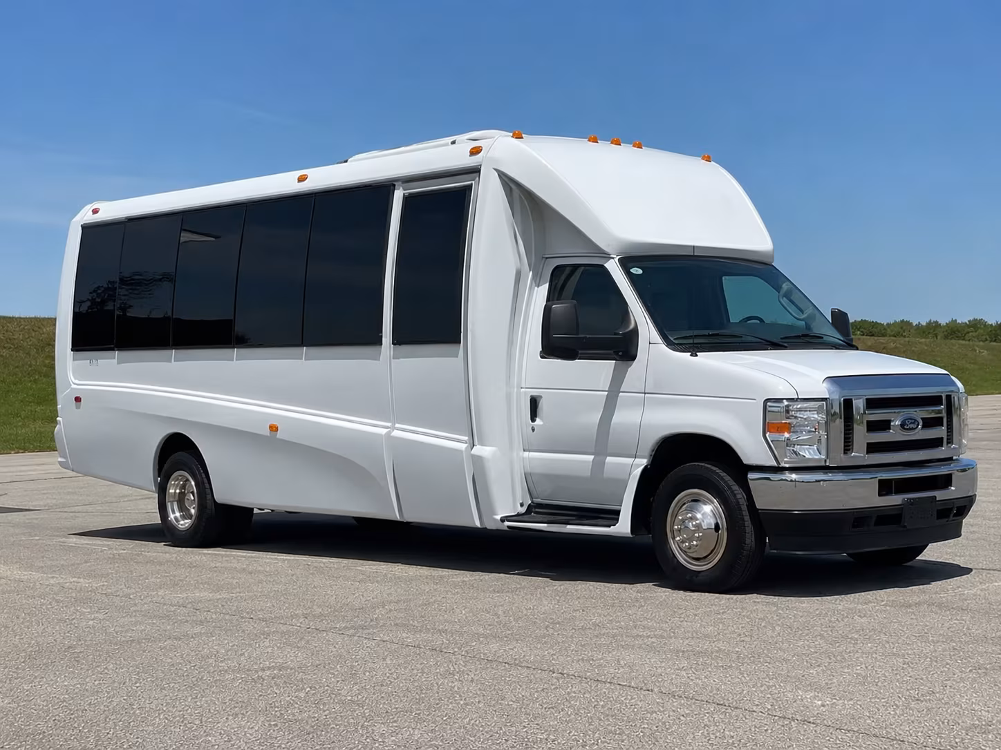 Huntington Beach Bachelor & Bachelorette Transportation party bus exterior