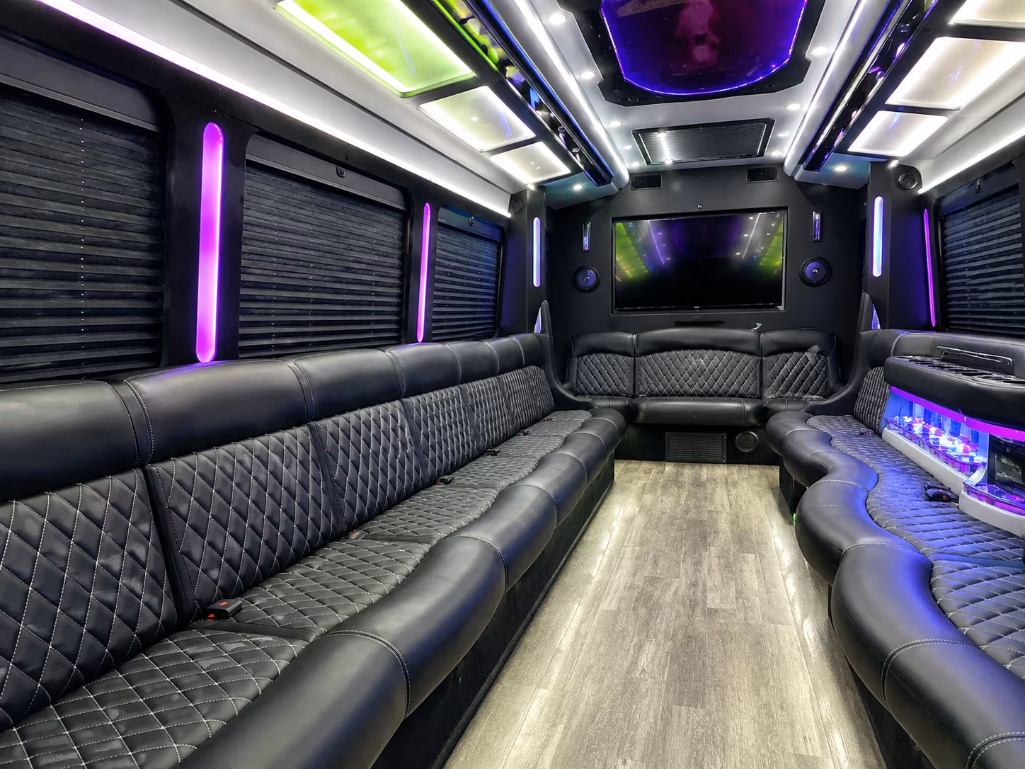 Huntington Beach Concert & Music Festival Transportation party bus exterior