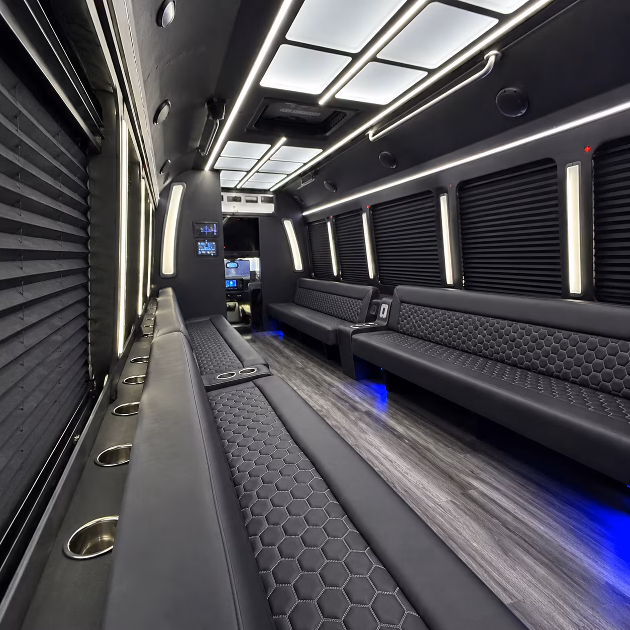 Huntington Beach Concert & Music Festival Transportation party bus exterior