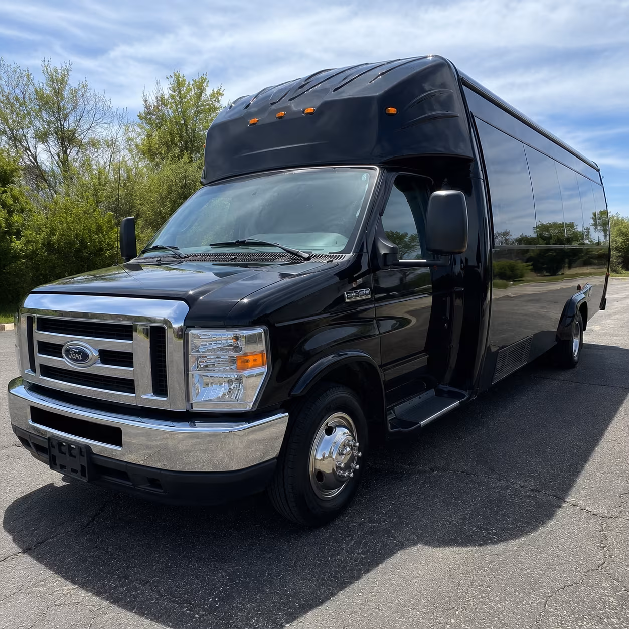Huntington Beach Prom & Homecoming Transportation party bus exterior