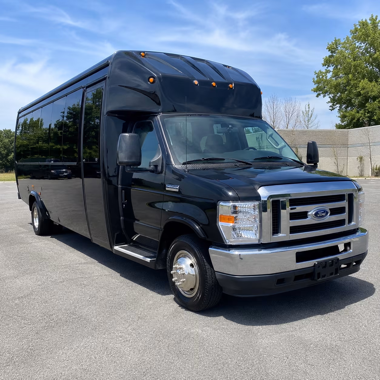 Huntington Beach Prom & Homecoming Transportation party bus exterior