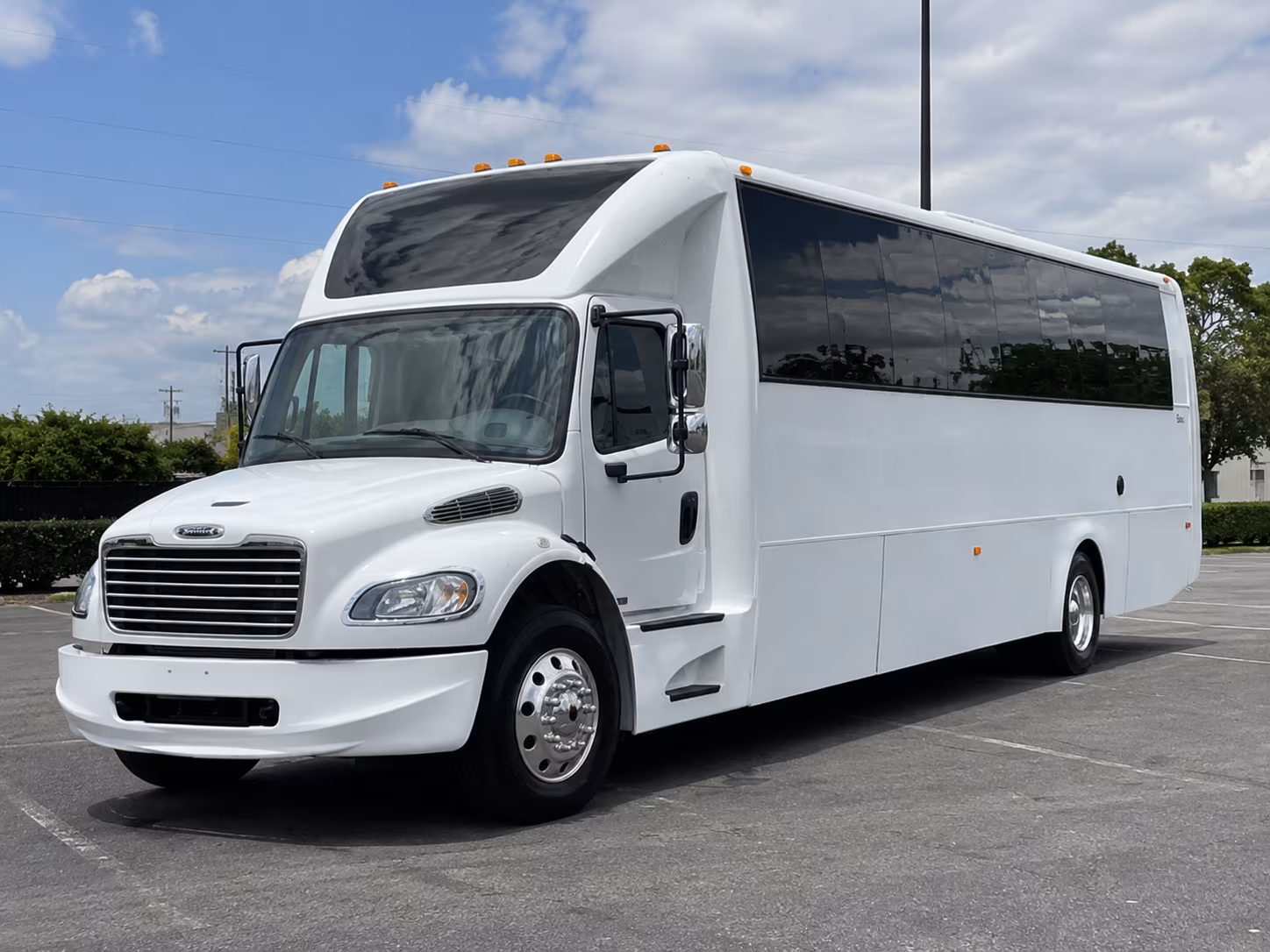 Huntington Beach Winery Tour & Pub Crawl Transportation party bus exterior