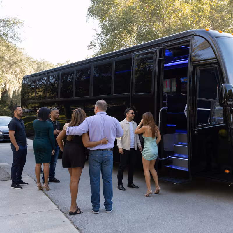 Huntington Beach Private Event Transportation fleet vehicle