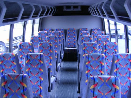 Huntington Beach 15-35 Passenger Minibuses Interior